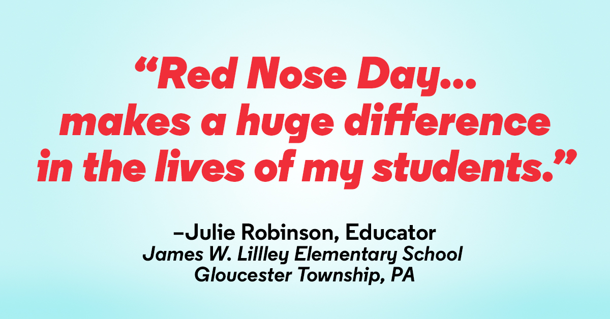 Celebrate National Teacher Day with Red Nose Day