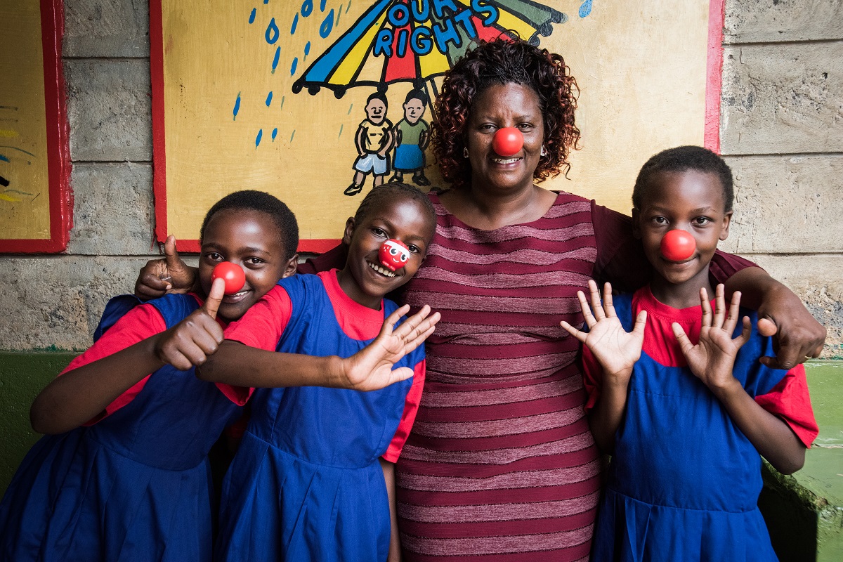 Agnes now has the opportunity to be a kid at a residential school in Kenya.